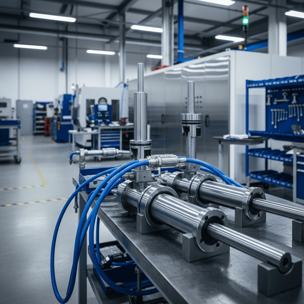 Niezawodność Siłowników Hydraulicznych: Budowa, Zasada Działania i Klucz do Długowieczności
