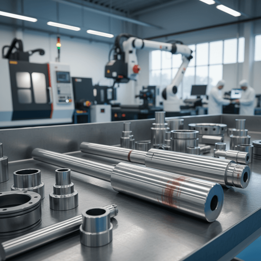 Wyzwania Eksploatacyjne Tłoczysk: Rozwiązania z Chromowaniem Twardym